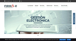 Desktop Screenshot of firma-e.com